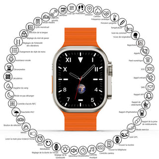 MONTRE CONNECTEE BLUETOOTH:MULTI FONCTIONS